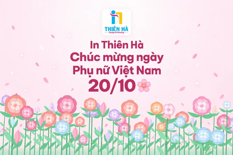 Quà tặng In Thiên Hà dành tặng các chị em nhân ngày Phụ Nữ Việt Nam 20/10