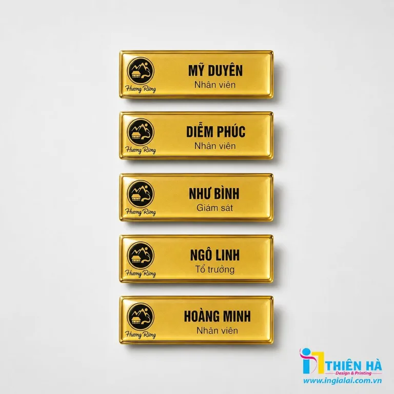 Bảng Tên Nhân Viên - ảnh 1