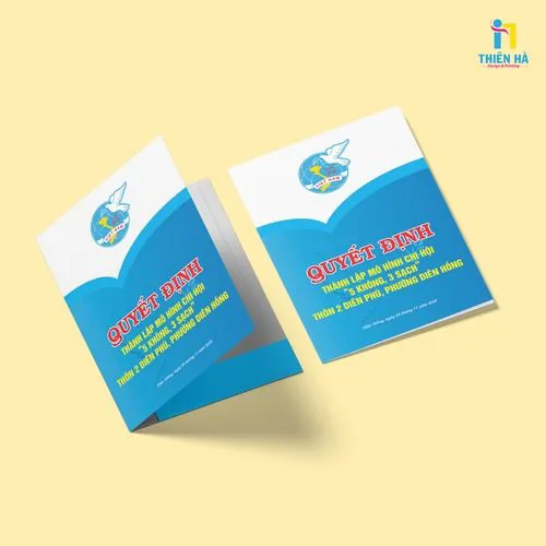 Bìa Folder - ảnh 1