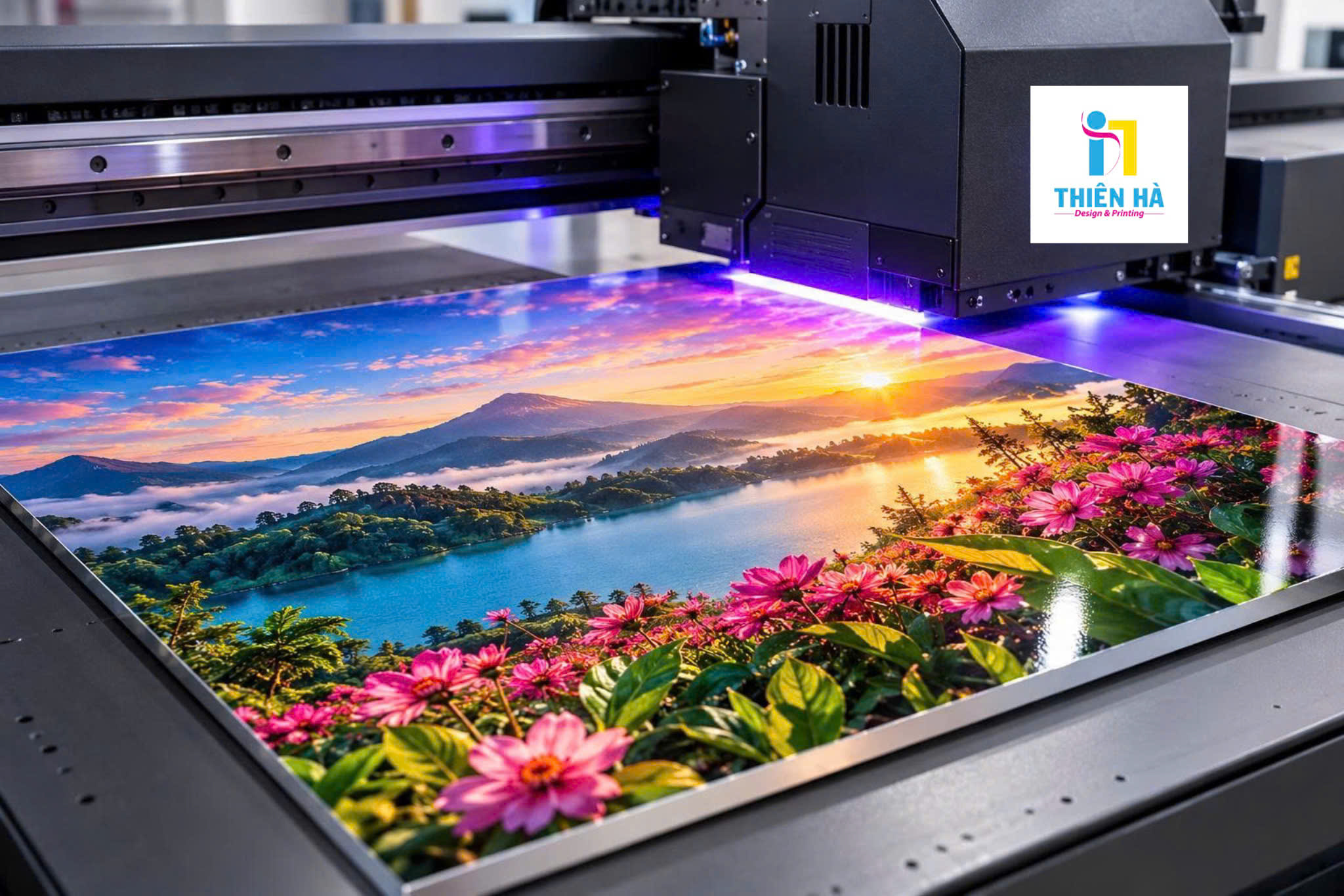 In UV trên mọi chất liệu, giá tốt tại Gia Lai