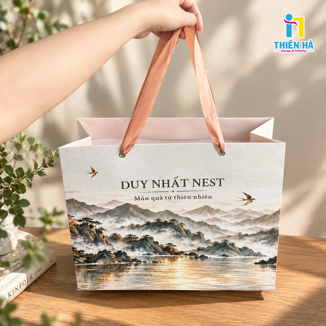 thiết kế túi giấy theo yêu cầu