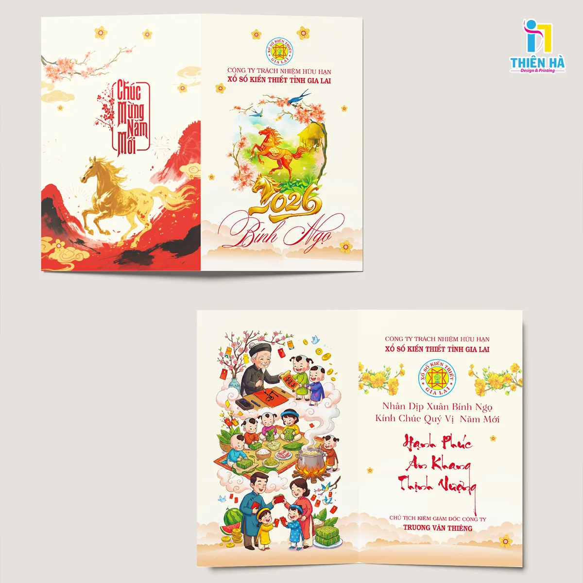 thiết kế thiệp chúc Tết gia lai