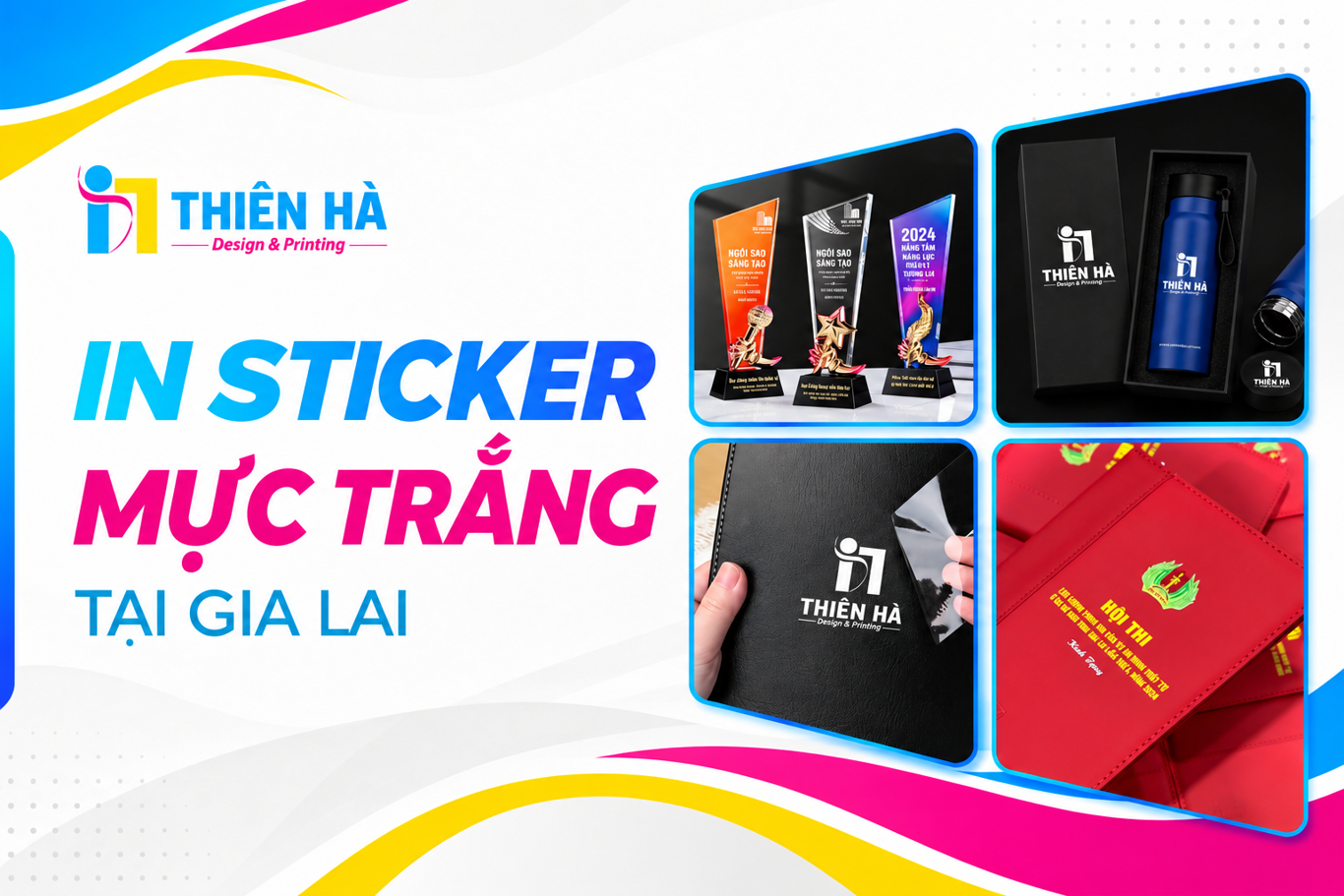 in sticker muc trang