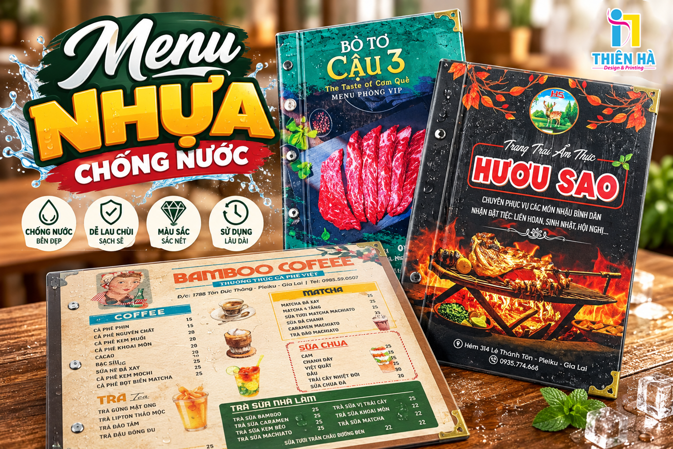 menu chong nuoc
