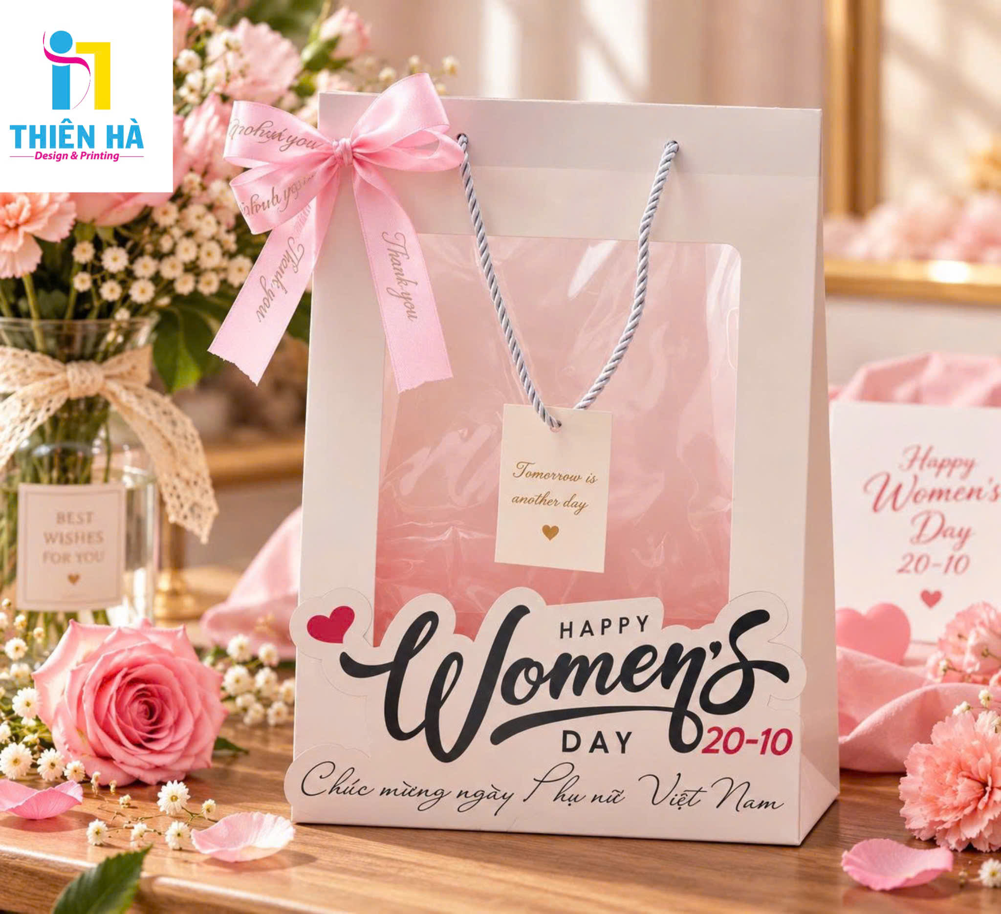 In Thiệp, Hộp Quà, Túi Giấy và Voucher, quà tặng 20/10 tại Gia Lai