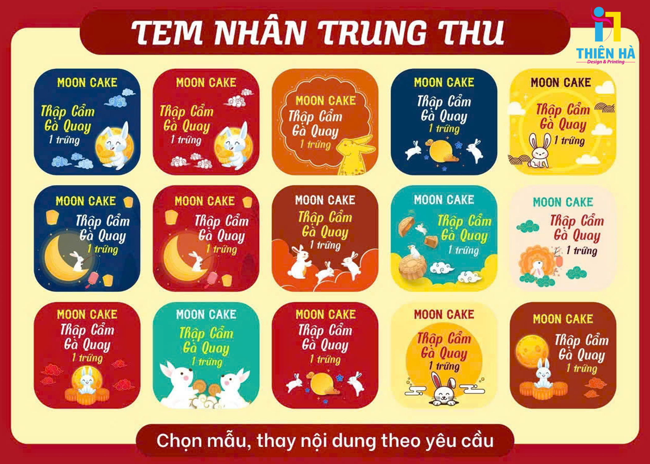 Top 5 các mẫu tem dán bánh Trung Thu được ưa chuộng hiện nay 