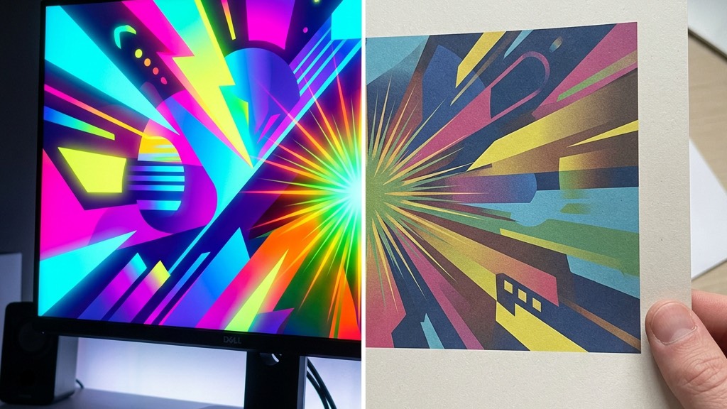 Sự sai lệch màu sắc khi in file RGB