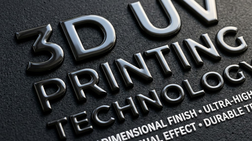 In UV 3D Là Gì? Ứng Dụng Đột Phá Của Công Nghệ In UV