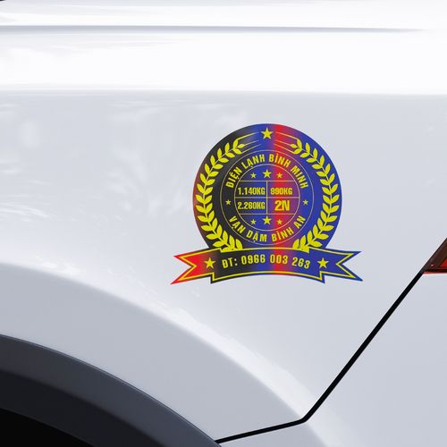 Decal dán xe - ảnh 4