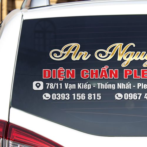 Decal dán xe - ảnh 7