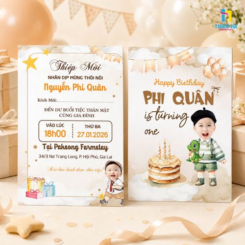 Thiệp thôi nôi - ảnh 2