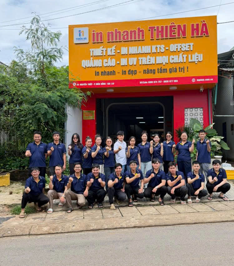 Dịch Vụ In Áo Thun & In Áo Đồng Phục Lấy Ngay Chất Lượng Tại Gia Lai