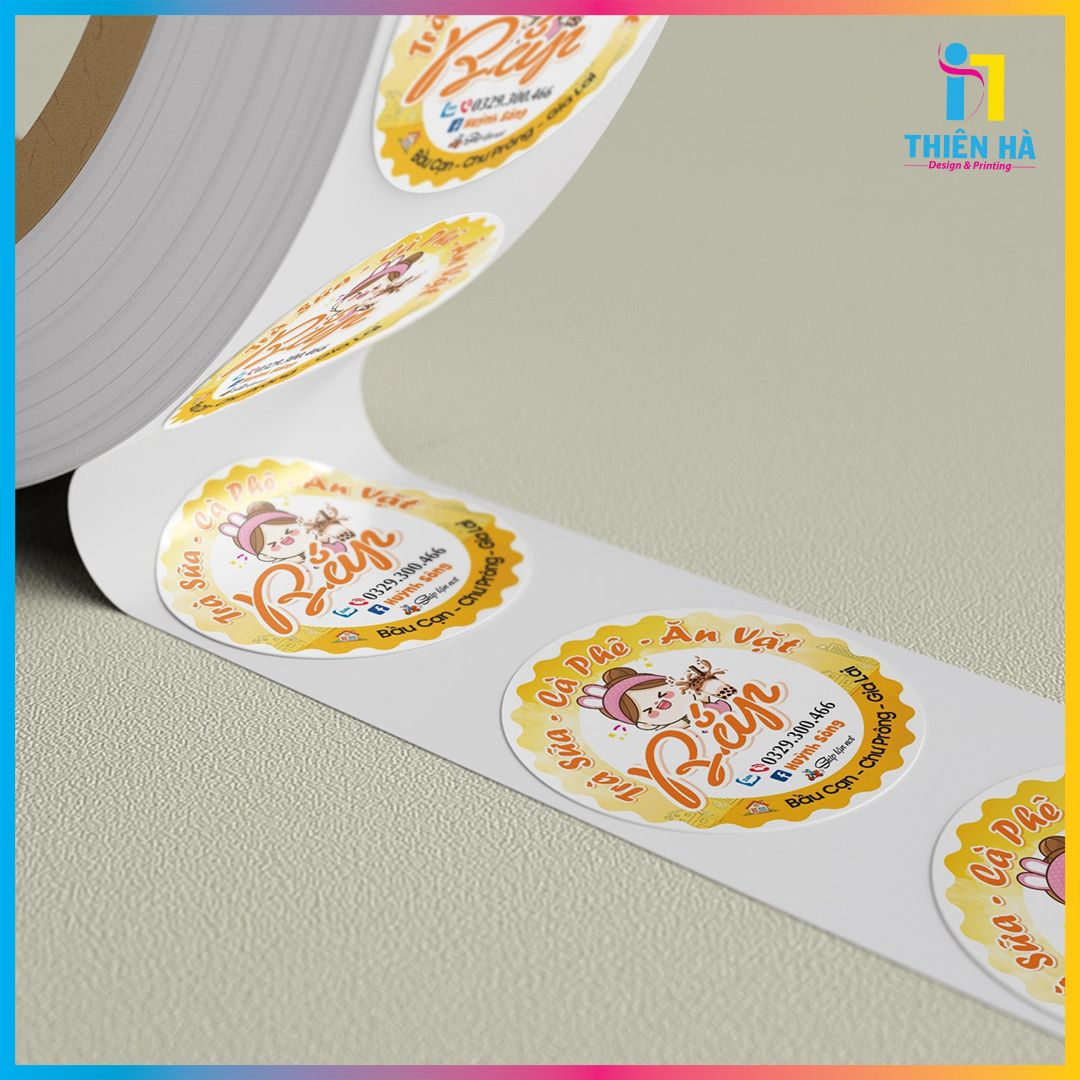 Xưởng In Tem Nhãn & Decal Cuộn Giá Rẻ Lấy Ngay Tại Gia Lai